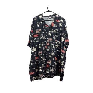 Scarface Men's Black Buttoned Down Shirt